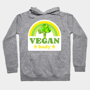 THE Power Of Vegan Funny Vegan Quote Hoodie